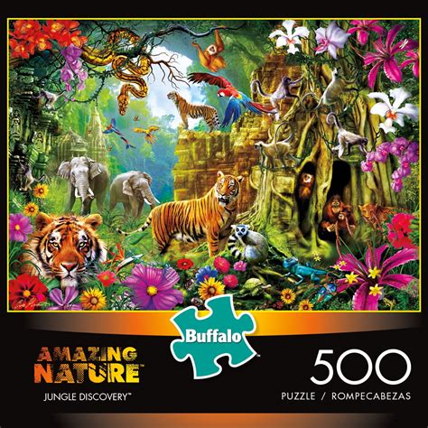 Buffalo Games Amazing Nature Jungle Discovery Jigsaw Puzzle Pieces Walmart Com