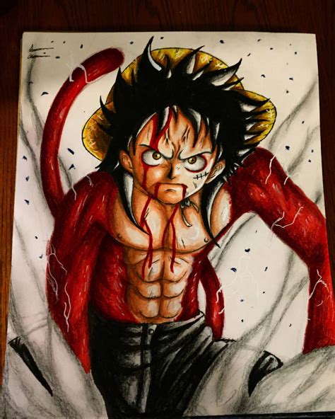 Ssj4 Luffy By Xprotector10 On Deviantart