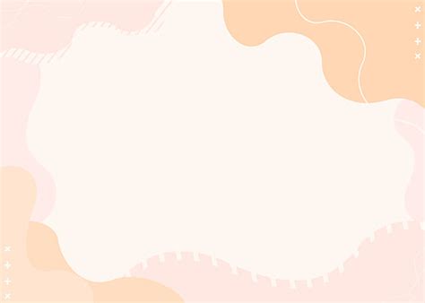 Nude Pink Aesthetic Background Vector Geometric Minimal Style Backdrop