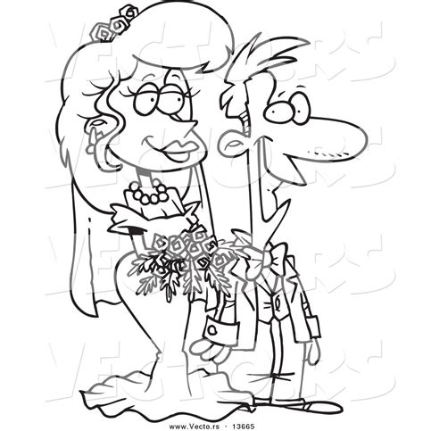 Wedding Couple Coloring Pages At Free Printable
