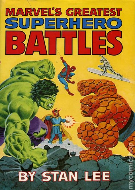 Marvels Greatest Superhero Battles Hc 1978 Fireside Comic Books
