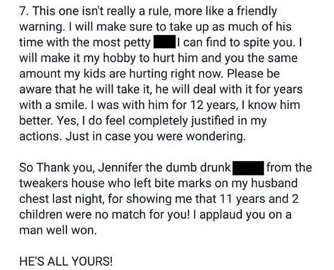 A Scorned Wifes Scathing Letter To The Woman Who Stole Her Husband 8