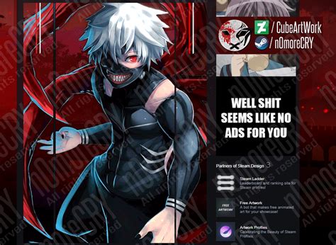 It is one of those anime series that seemingly being one thing on the outside, yet being something so much more sinister and brutal at the core. Steam Artwork Showcase Kaneki - Tokyo Ghoul by ...