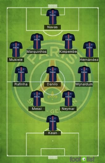 psg   psgthewire footalist