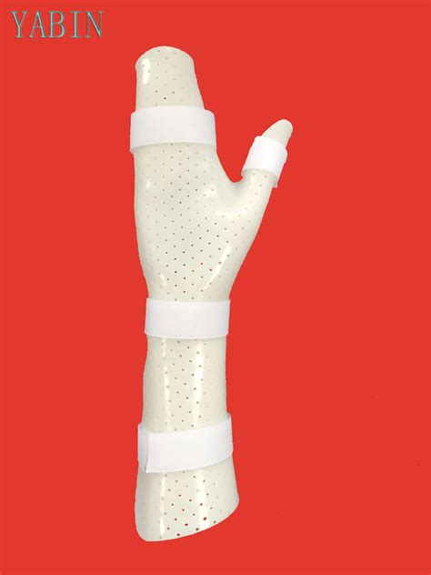 Orthopedic Splint Material Thermoplastic Fracture Hand Splints Wrist