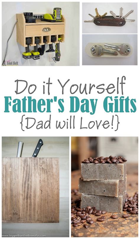 Make handmade easy and cheap presents for fathers with these thoughful gift ideas for him at christmas, birthday and father's day. A Do It Yourself Father's Day {DIY Gift Projects, Recipes ...