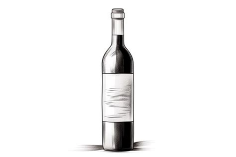 How To Draw A Wine Bottle Yonderoo