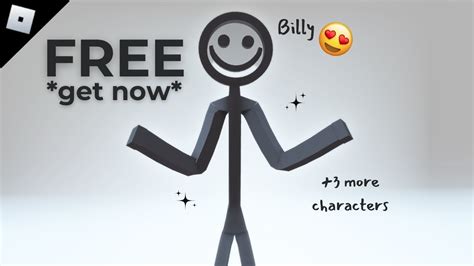 Hurry Get New 4 Free Roblox Characters Now 🤩🥰 2023 Youtube