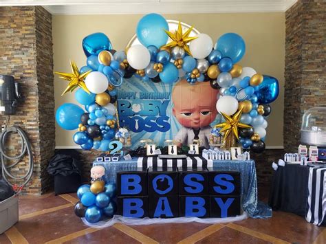 Boss Baby Birthday Party Ideas Photo 21 Of 25 Catch My Party