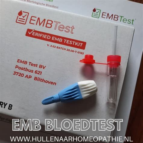 Emb Bloedtest Homeopathie Apeldoorn