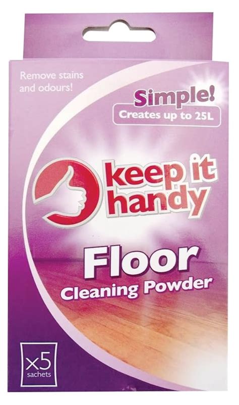 Keep It Handy Floor Cleaning Powder 5 X 10 G Pack Of 12 Uk
