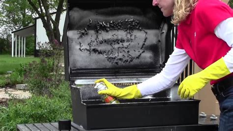 This is how you can reach into the main grill. Cleaning Your Gas Grill - YouTube