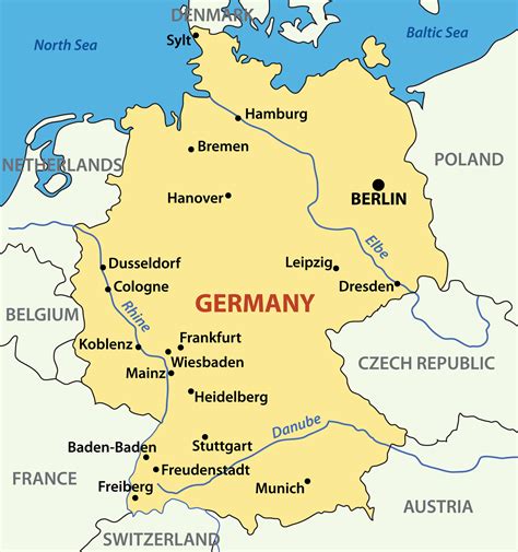 Germany Map Guide Of The World