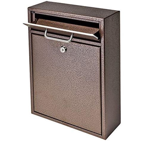 Mail Boss 7418 High Steel Locking Mounted Mailbox Office Drop Comment
