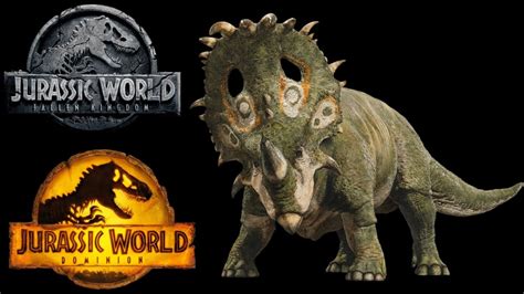 Jurassic World Saga 2018 2022 Sinoceratops Screen Time Youtube