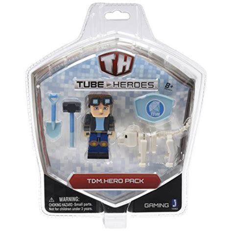 Geekshive Tube Heroes Tdm Hero Pack Figures Action And Toy Figures