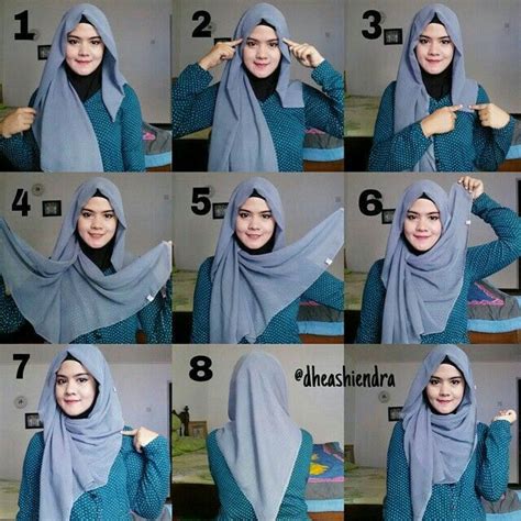 Pin Von Sukaina Rupani Auf Scarves Tutorials Hijab Stile Hidschab