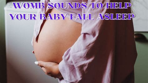 Womb Sounds Hours Black Screen Relaxing Babysounds Relaxing Baby
