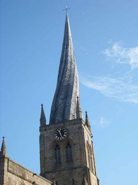 Chesterfield Derbyshire England Twisted Church Spire Of The