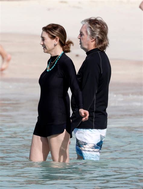 Paul Mccartney And Wife Nancy Shevell Soak Up The Sun In St Barts
