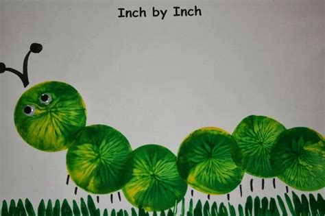 Babies or toddlers minds are in the development process and teaching them about colours is a task. News with Naylors: Letter I: Inchworm Craft, The Inchworm ...