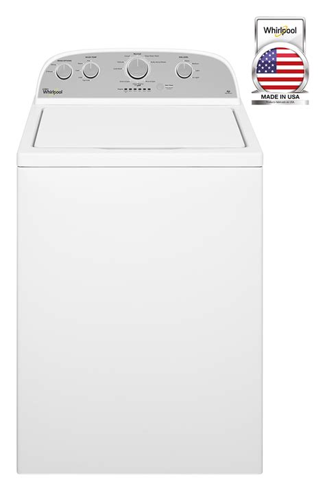 Incluye 10 años de garantía, agitador double action con 8 movimientos expertos para una mayor limpieza y cuidado y nuevo diseño de la lavadora con tapa con sistema. 7MWTW1700EM | Centro América | Lavadora Whirlpool Excel- 17 kg