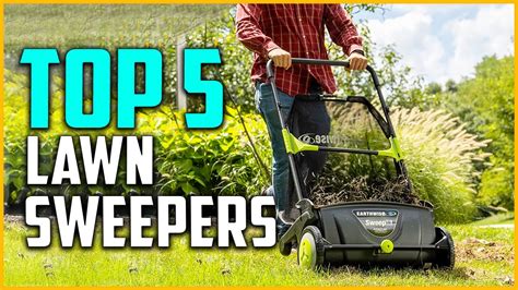 Top Best Lawn Sweepers Reviews Youtube
