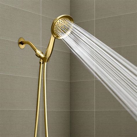 Showermaxx Luxury Spa Series Spray Settings Inch Hand Held Shower