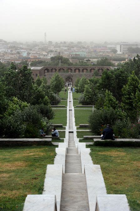 Inside The Babur Gardens In Kabul Afghanistan Garden Of Five Senses