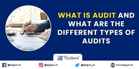 What Is Audit And What Are The Different Types Of Audits