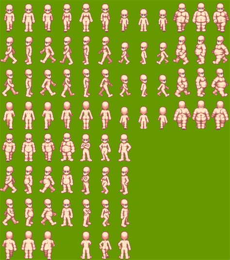 Rpg Maker Mv Sprite Template