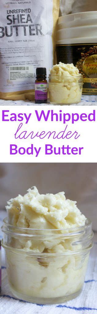 Easy Homemade Whipped Body Butter Recipe The Stroller Mom
