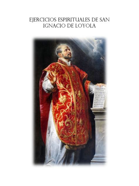 Ejercicios Espirituales De San Ignacio De Loyola Pdf
