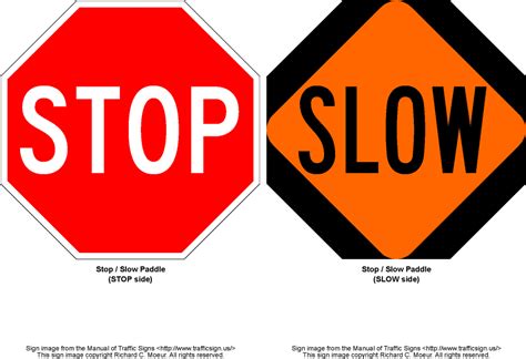 Stopslow Sign From Dornbos Sign And Safety Inc