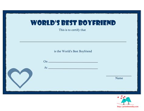 There are many various options available in phrases of coloring pages. 7 Best Images of I Love You Printable Certificates - Free ...