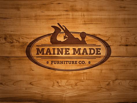 Maine Made Furniture Logo By Daniel Beadle On Dribbble