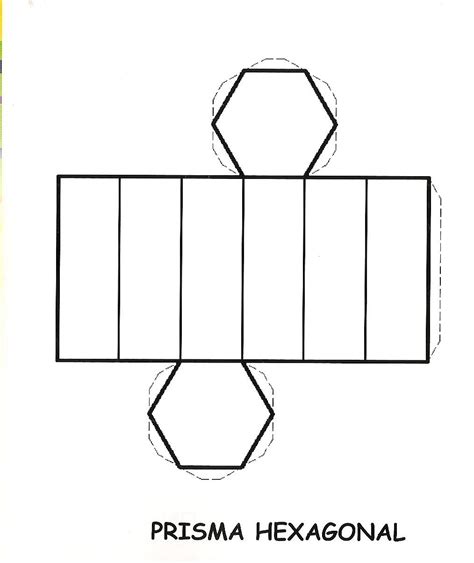 Prisma Hexagonal Cilindro Cuerpos Geometricos Para Ar Vrogue Co