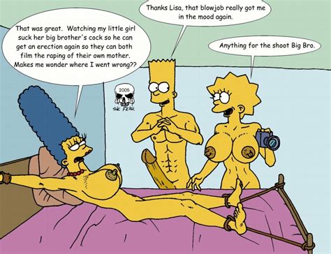 Rule 34 Bart Simpson Bondage Female Huge Cock Incest Lisa Simpson Male Marge Simpson Mother