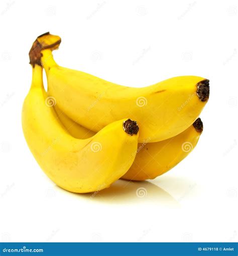 Bananas Stock Photo Image Of Bright Fragrant Isolated 4679118