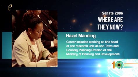 Where Are They Now Sen Hazel Manning Youtube