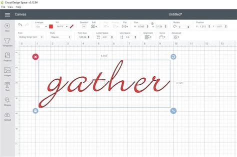 How To Connect Script Fonts In Cricut Design Space