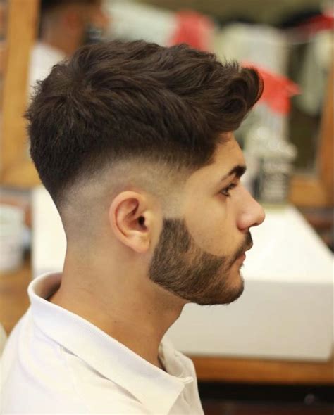 Berber Kısa Saç Kesimi Erkek Medium Fade Haircut Hair Routine Men