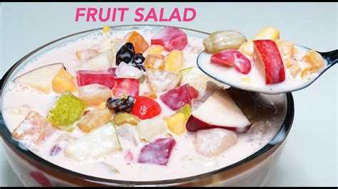 Fruit Salad Filipino Style Creamy Fruit Salad Youcooktonight