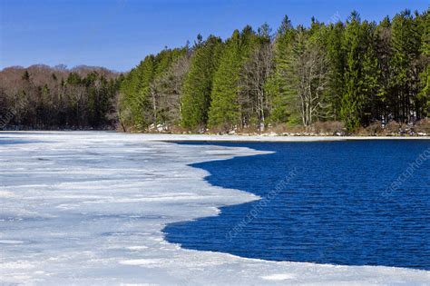 Spring Ice Melt Stock Image C0430738 Science Photo Library