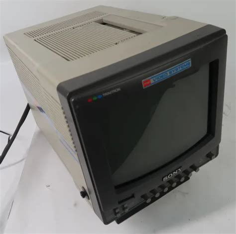 Vintage Sony Pvm Trinitron Color Video Crt Monitor Retro Gaming Crt Tv Picclick