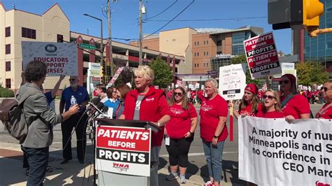 Mna Nurses Are Speaking About The Start Of The Strike And The Status Of
