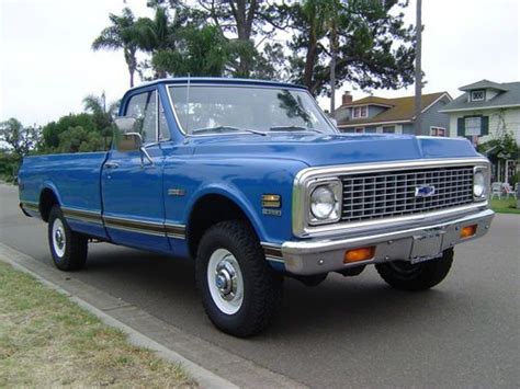 Maybe for sale, in some ones garage, collection, museum, etc. Buy used 1972 CHEYENNE K10 SURVIVOR 72 CHEVY TRUCK 4X4 ...