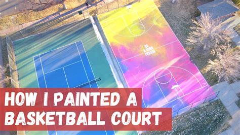 What Is The Best Paint To Paint A Basketball Court Youtube