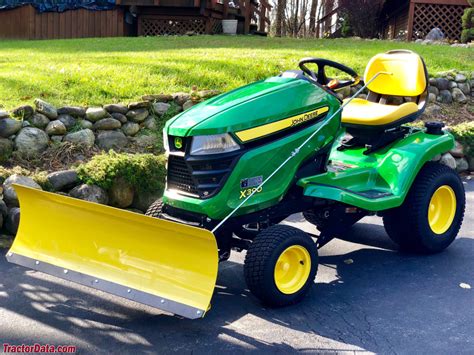 John Deere X390 Tractor Photos Information