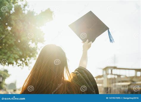 University Graduate Celebrate After Receiving Degree Graduate